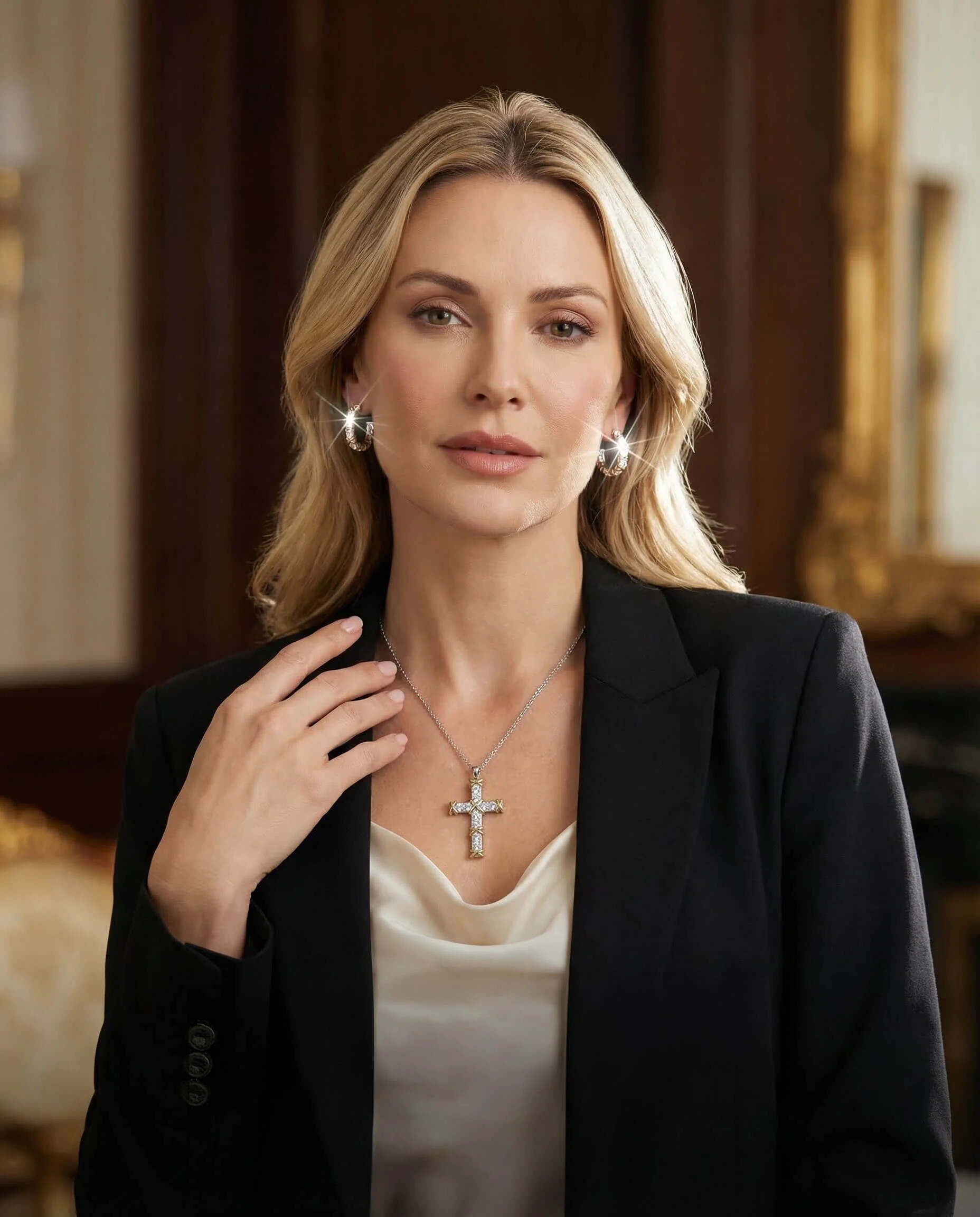 Grace And Promise Cross Pendant - Image 4