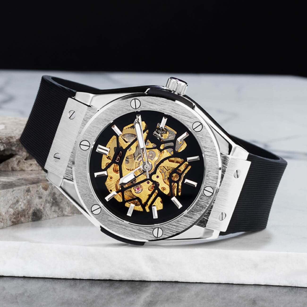 Grandmaster Automatic Steel Watch - Image 7