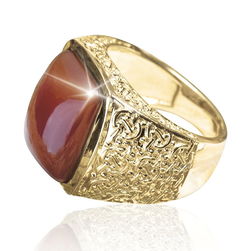 Harley Red Agate Ring - Image 3