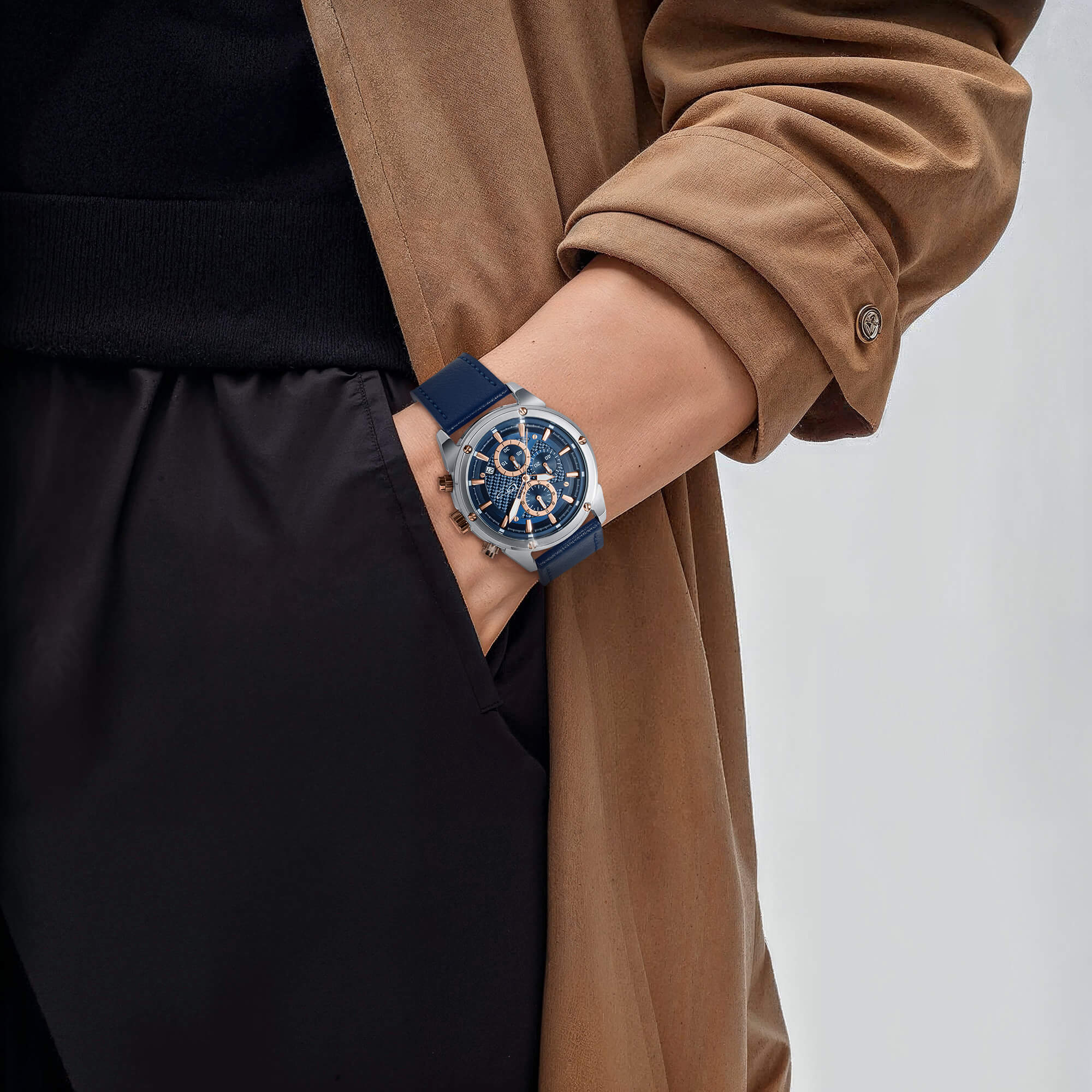 Icona Men's Watch & Bracelet Box Set - Image 3