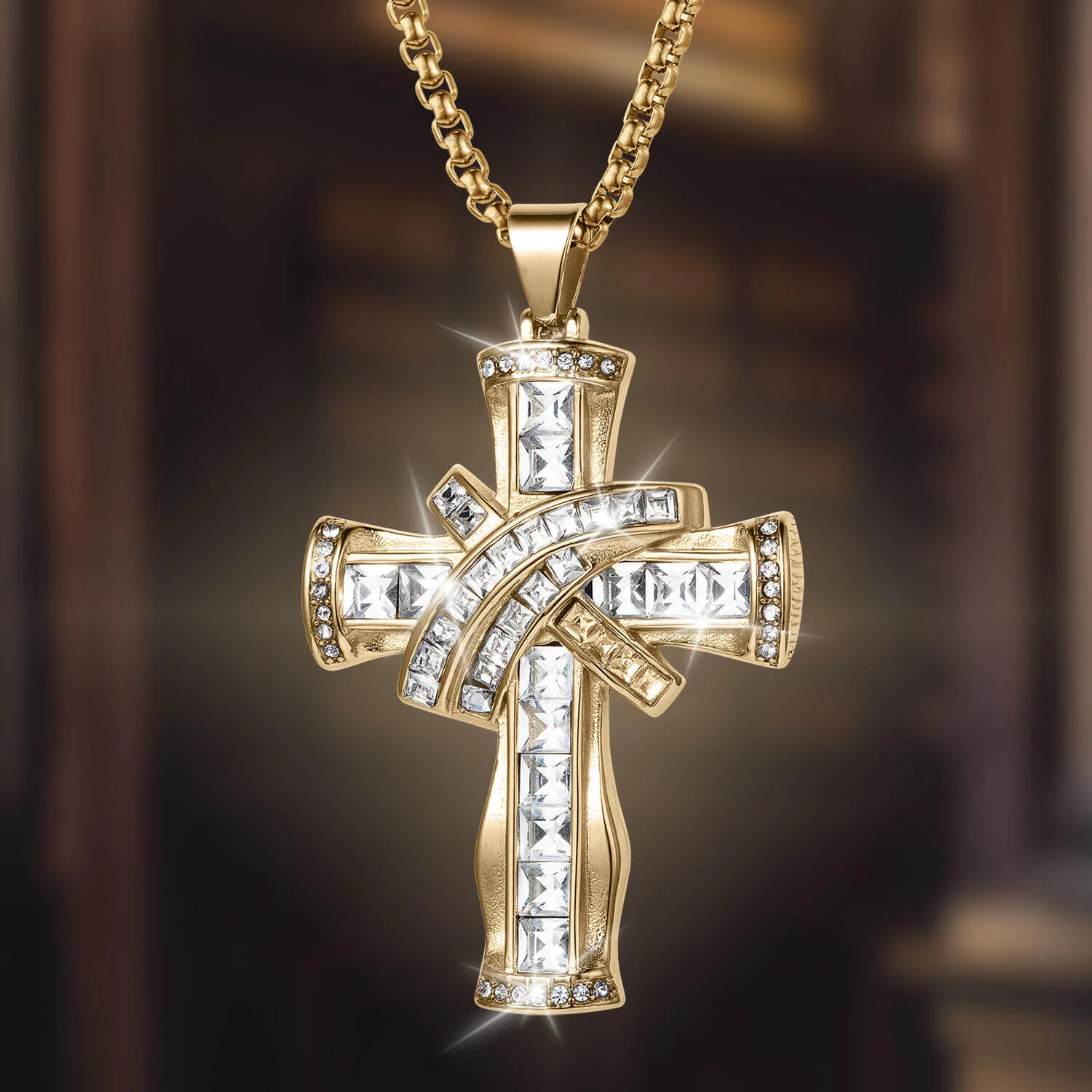 Illumination Cross Pendant - Image 2