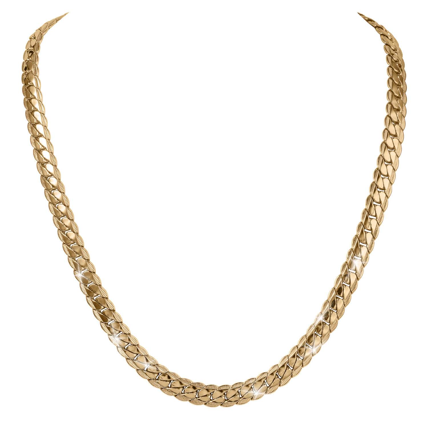 Imperial Golden Men's Necklace - Image 2