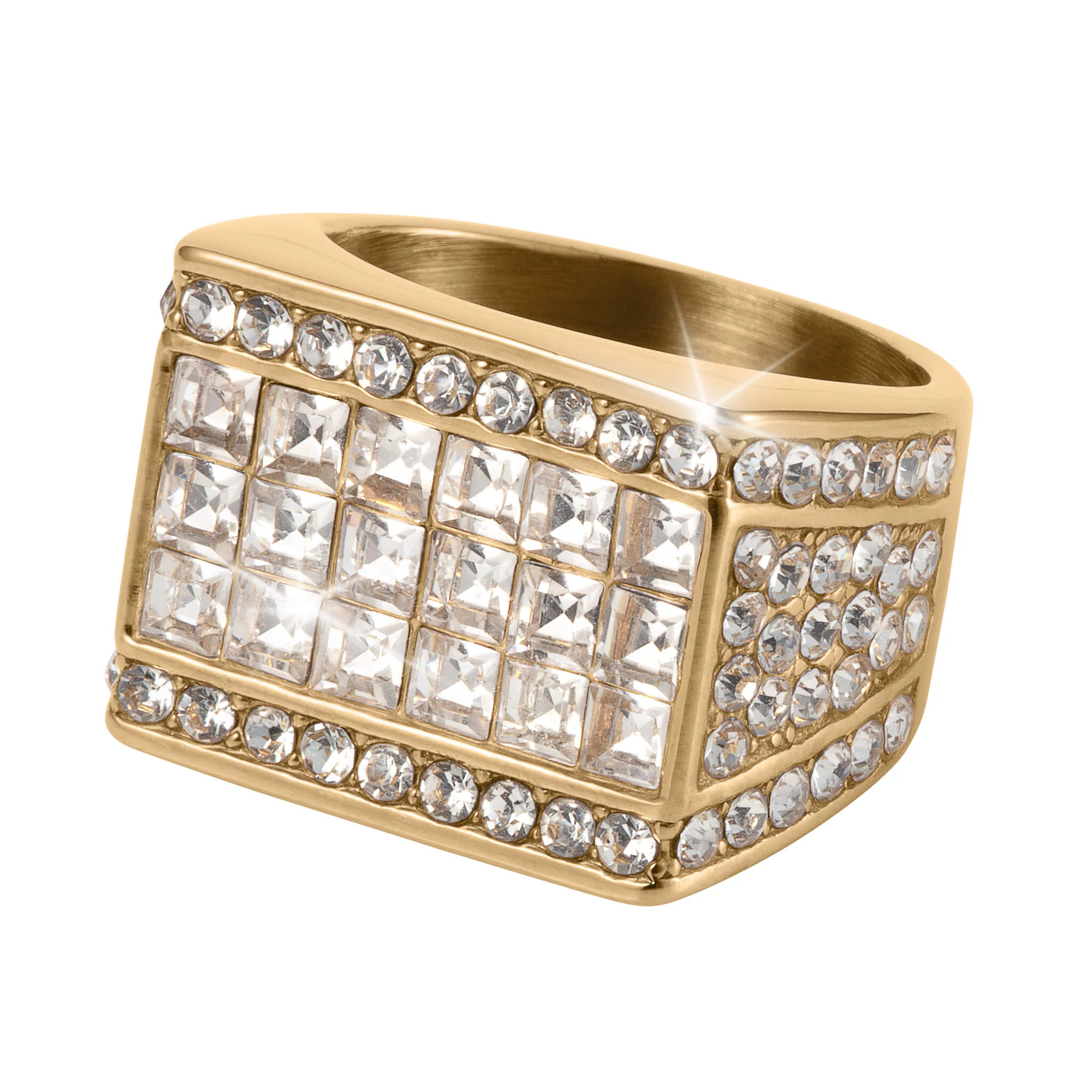 Imperial Grid Men's Ring
