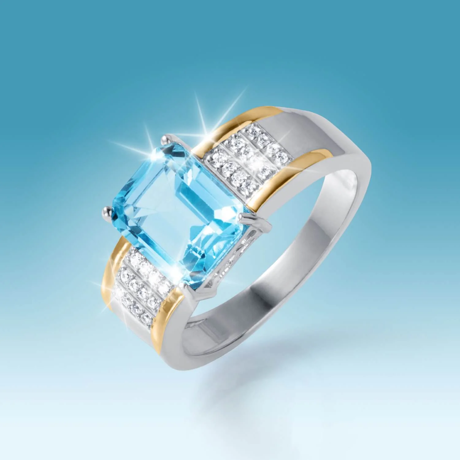 Imperial Topaz Men's Ring - Image 2