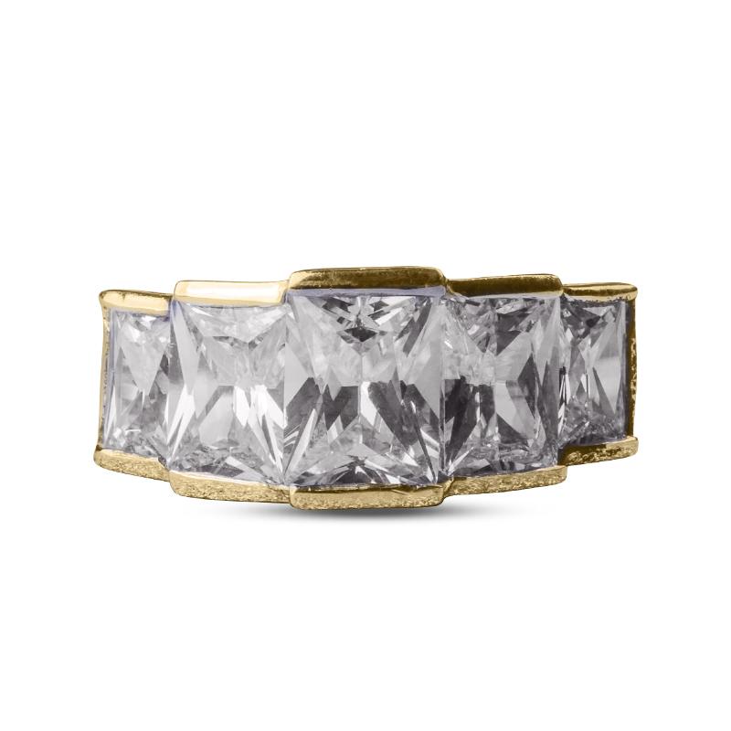 Infinity Half Eternity Ring - Image 3