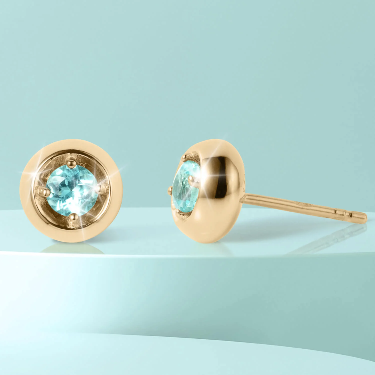 Ingenuoius Apatite Earrings - Image 2