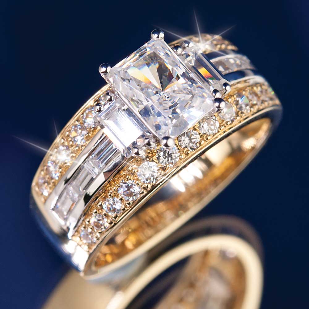 Iona Baguette Ring - Image 2