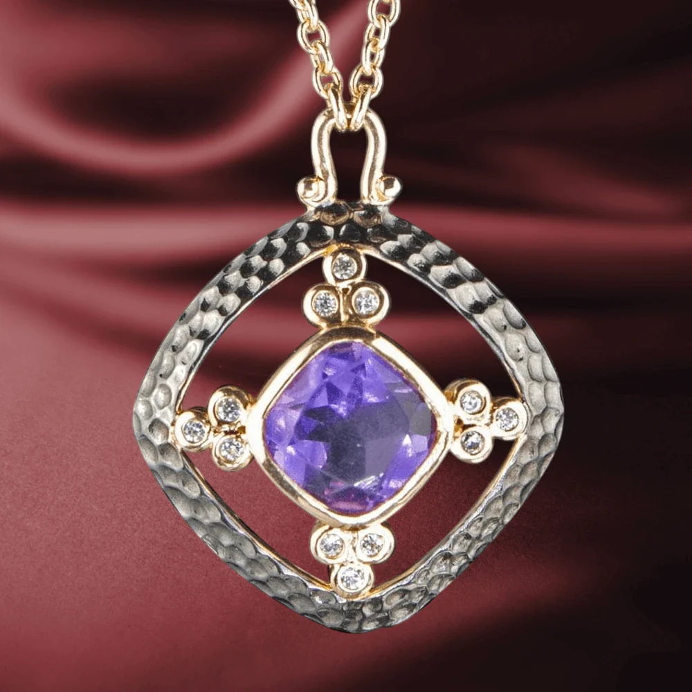 Noble Amethyst Pendant - Image 2