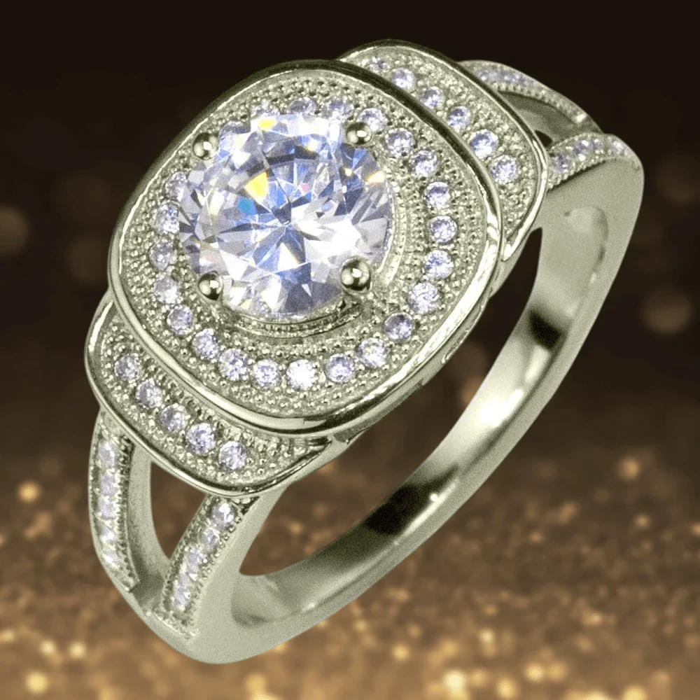 Isobella Rose Gold Ring - Image 2