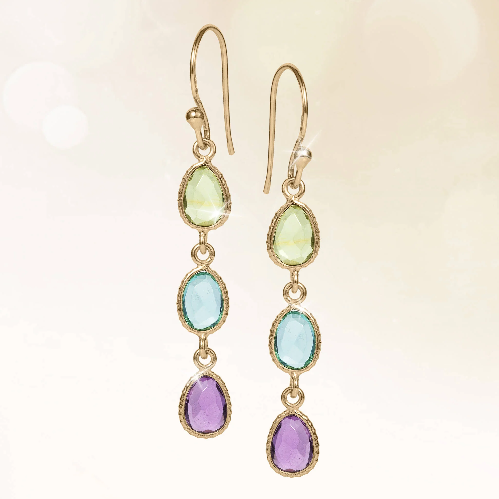Kaleidoscope Gem Earrings - Image 2