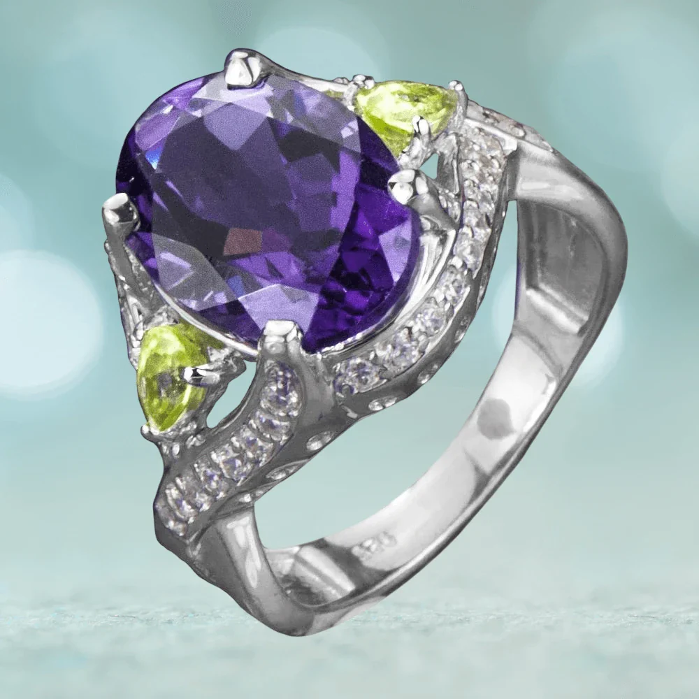 Kamira Amethyst Ring - Image 2