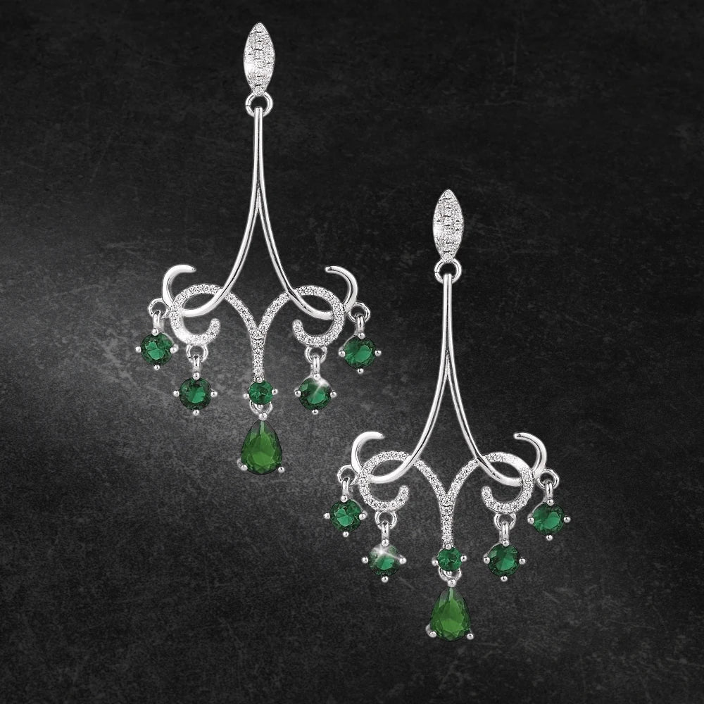 Kelly Chandelier Earrings - Image 2
