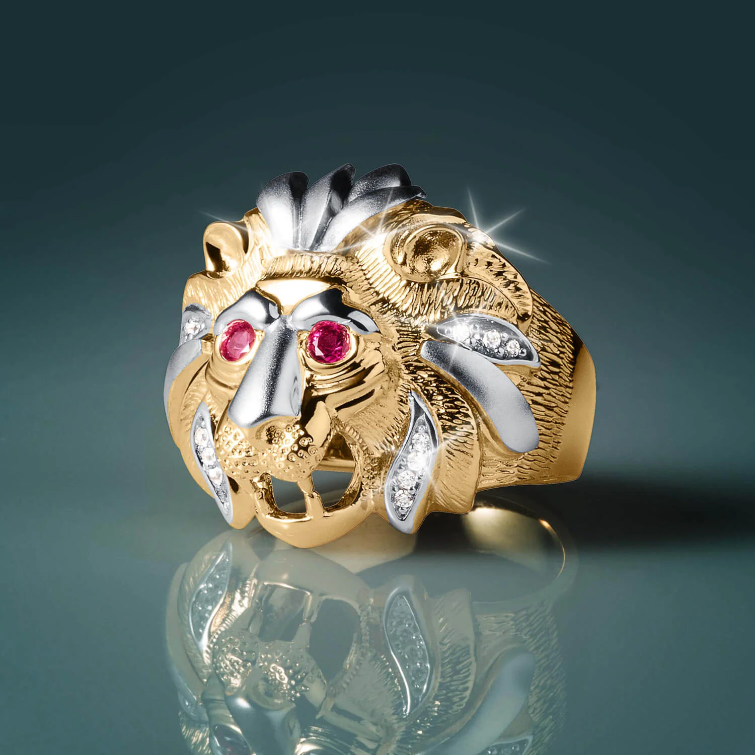 King Of The Jungle Men's Ring - Image 2