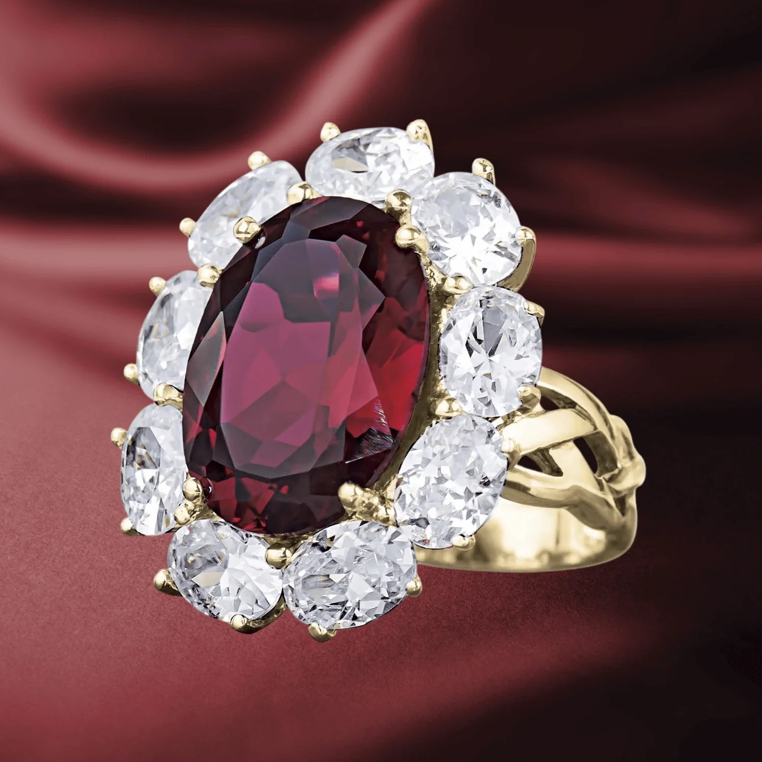 Ladies Flame Ring - Image 2