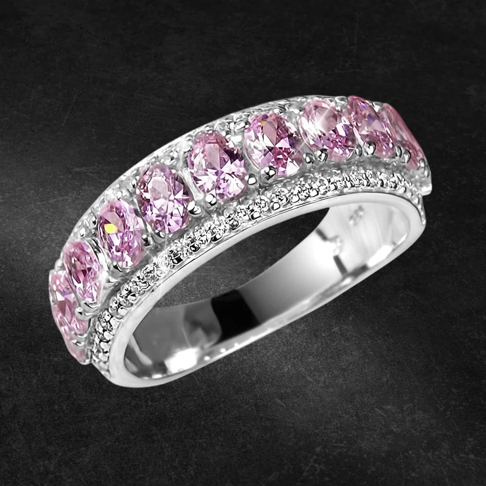 Blush Eternity Ring - Image 2