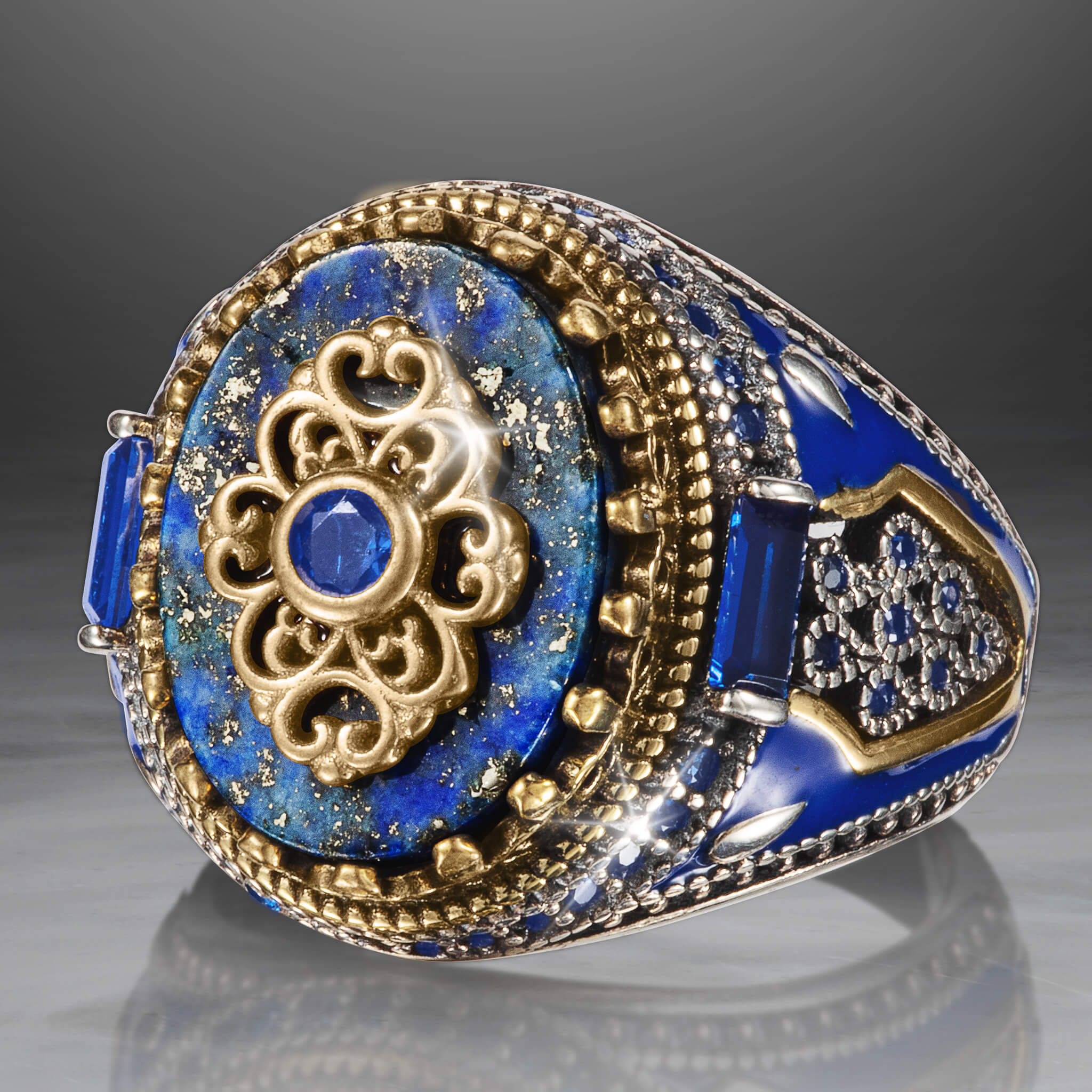 Lapis Legacy Men's Ring - Image 2
