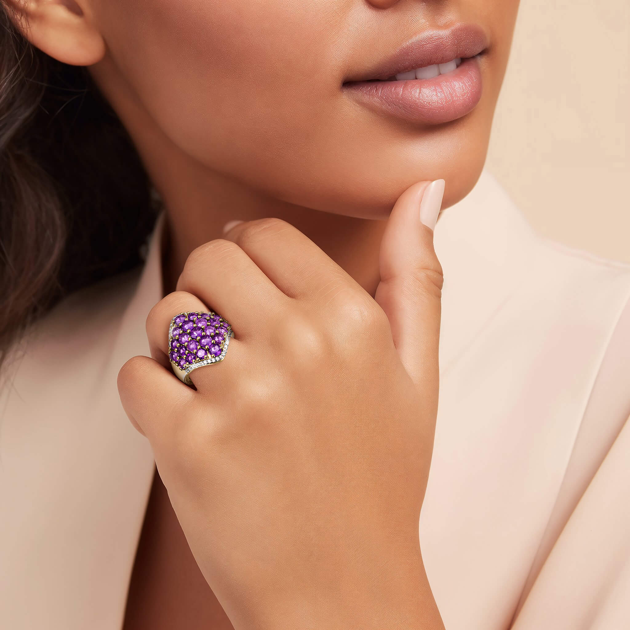 Lavender Amethyst Ring - Image 3