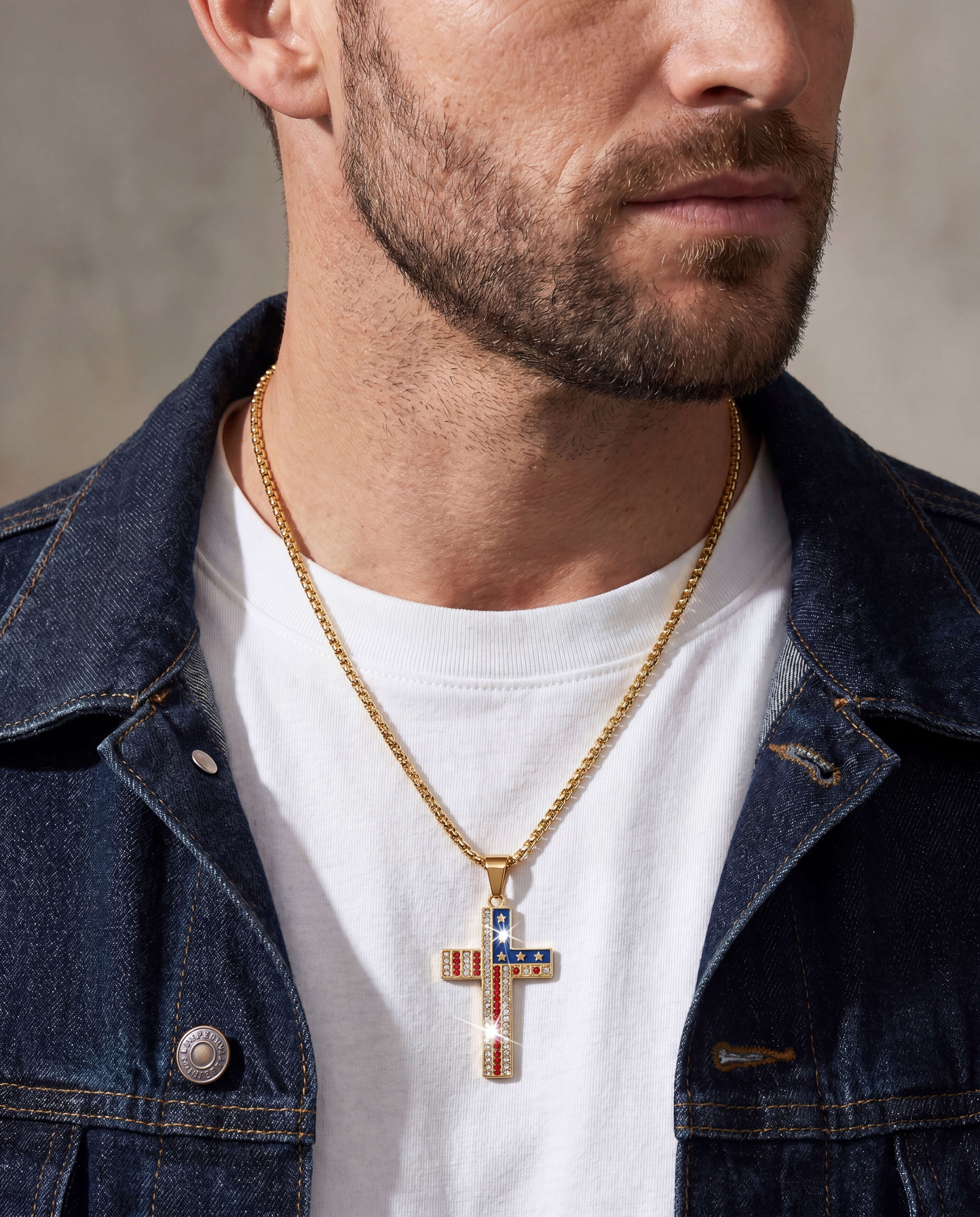Liberty Cross Pendant - Image 3