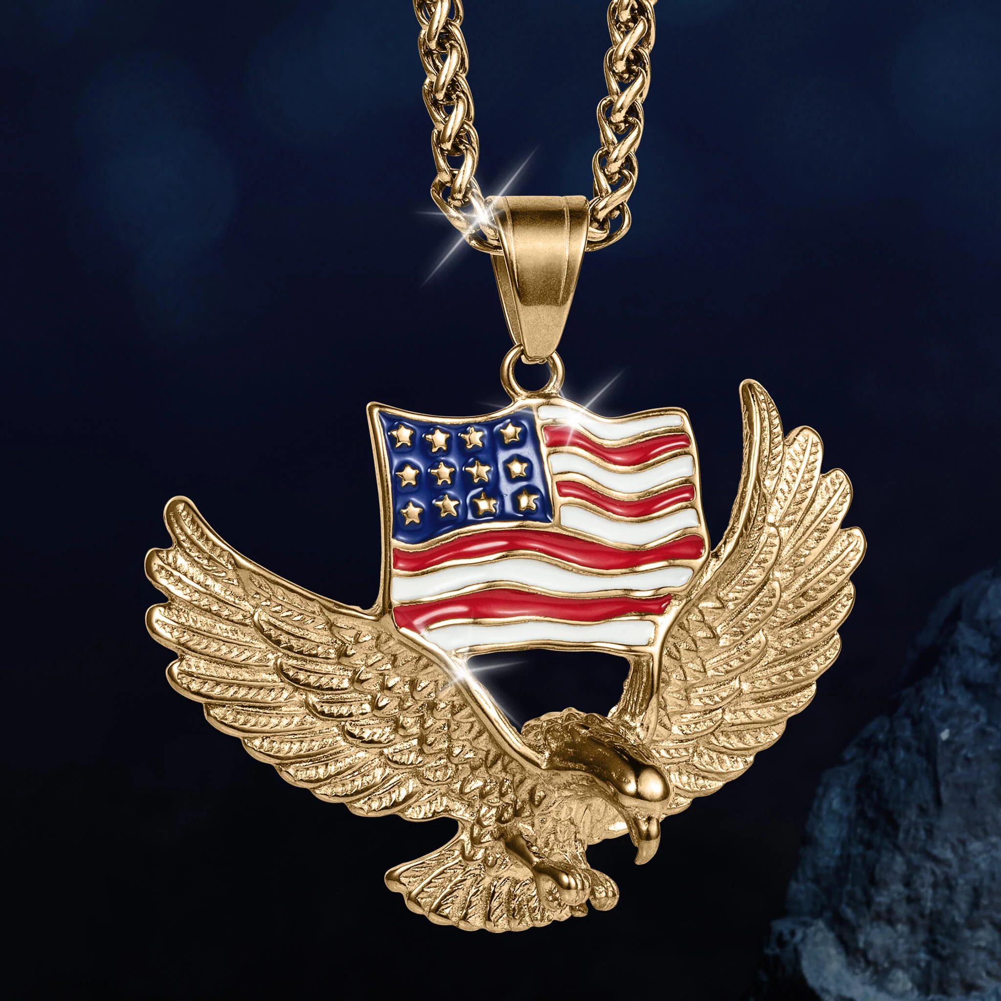 Liberty Eagle Pendant - Image 2