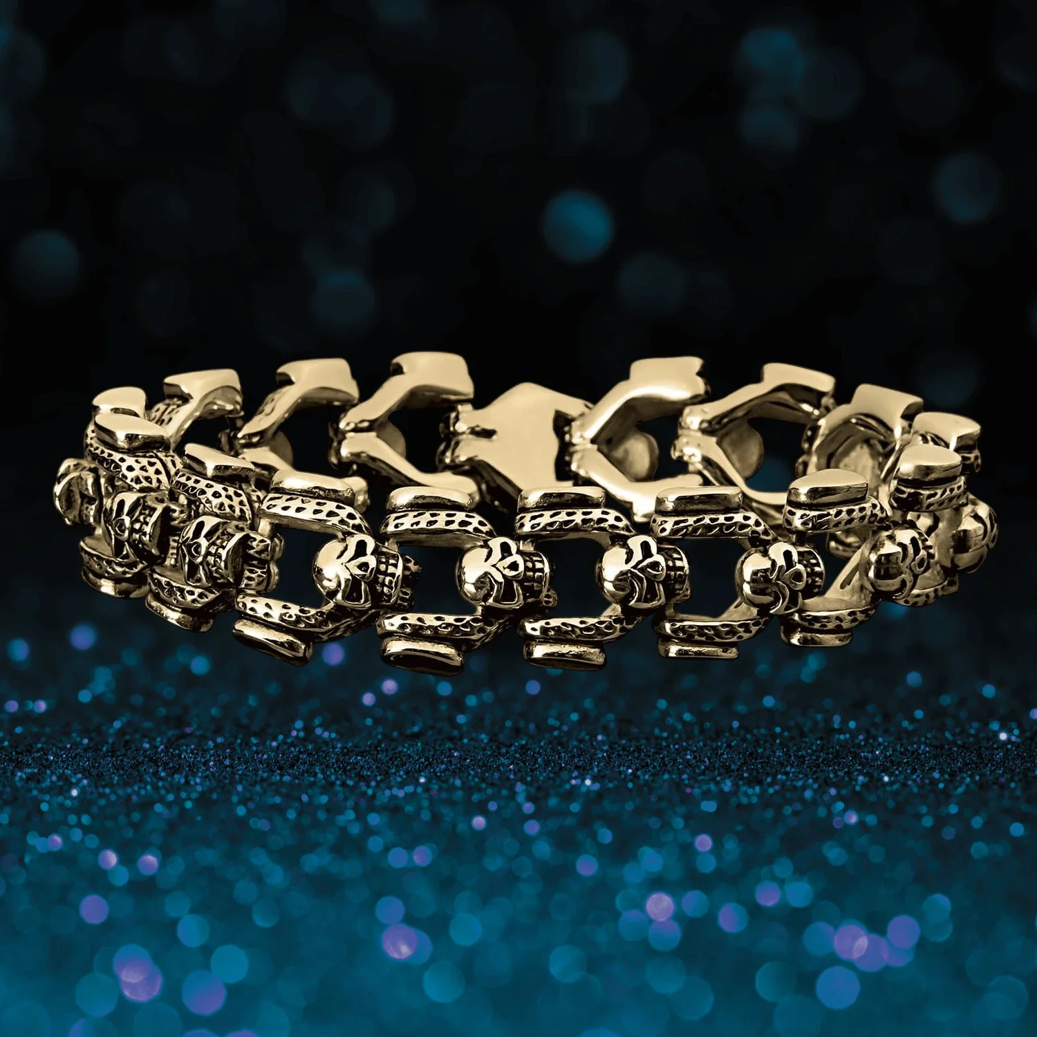 Lightning Skull Bracelet - Image 2
