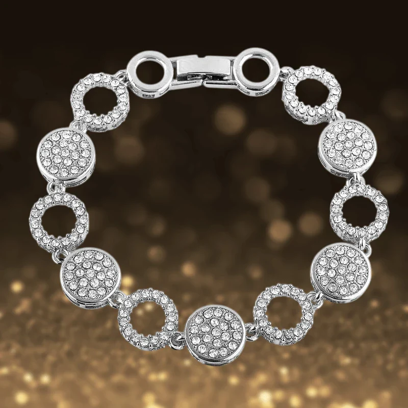 Links Rhodium Bracelet - Image 2