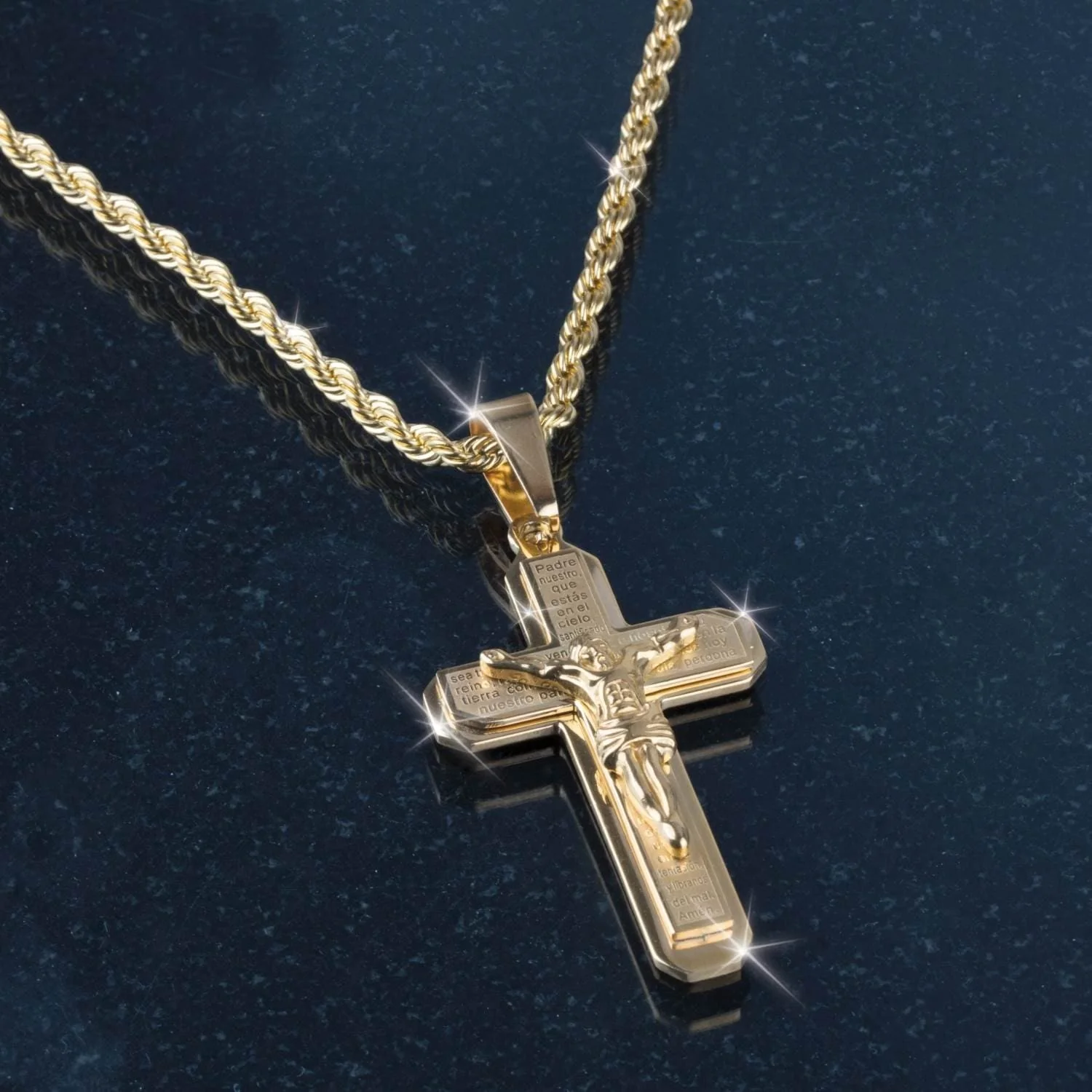 Lords Prayer Crucifix - Image 2