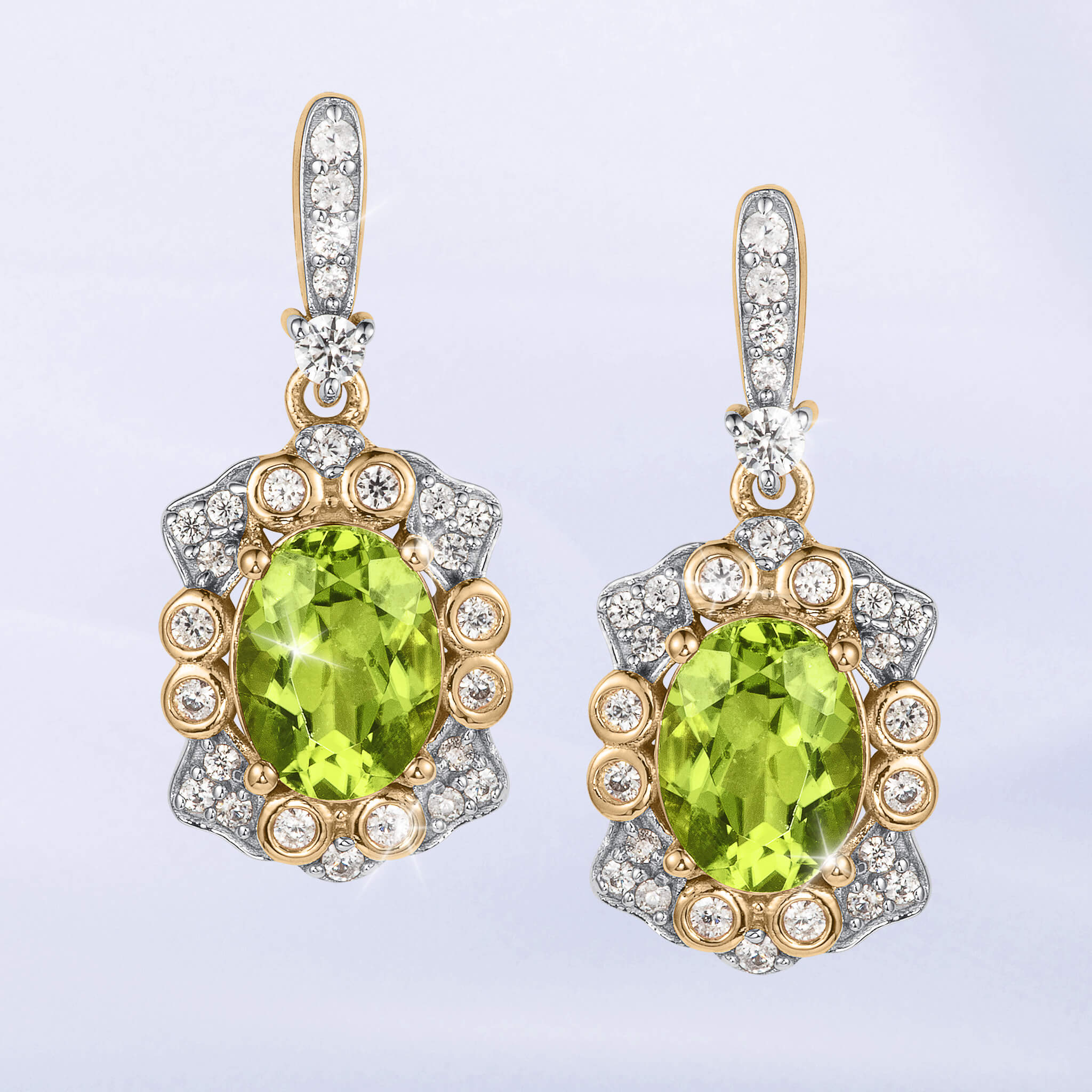 Lumina Peridot Earrings - Image 2