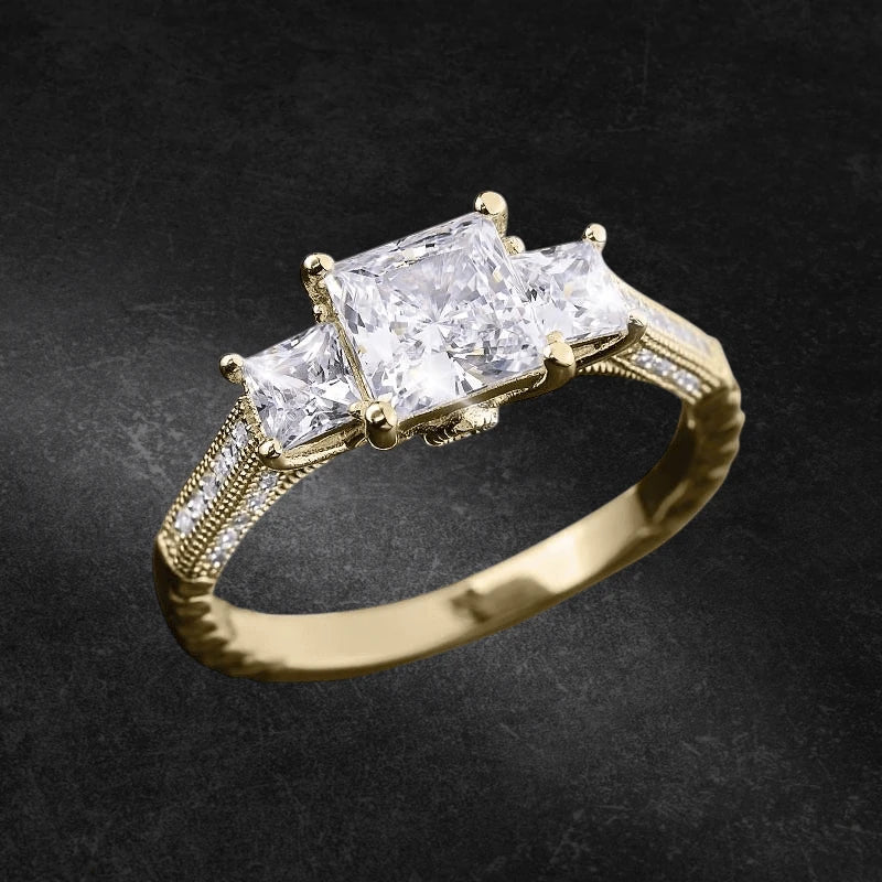 Lyla Princess Trilogy Ring - Image 2