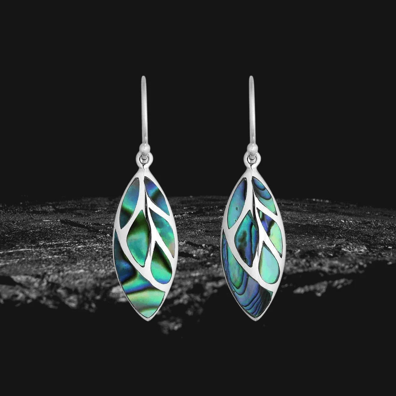 Madura Abalone Earrings - Image 2