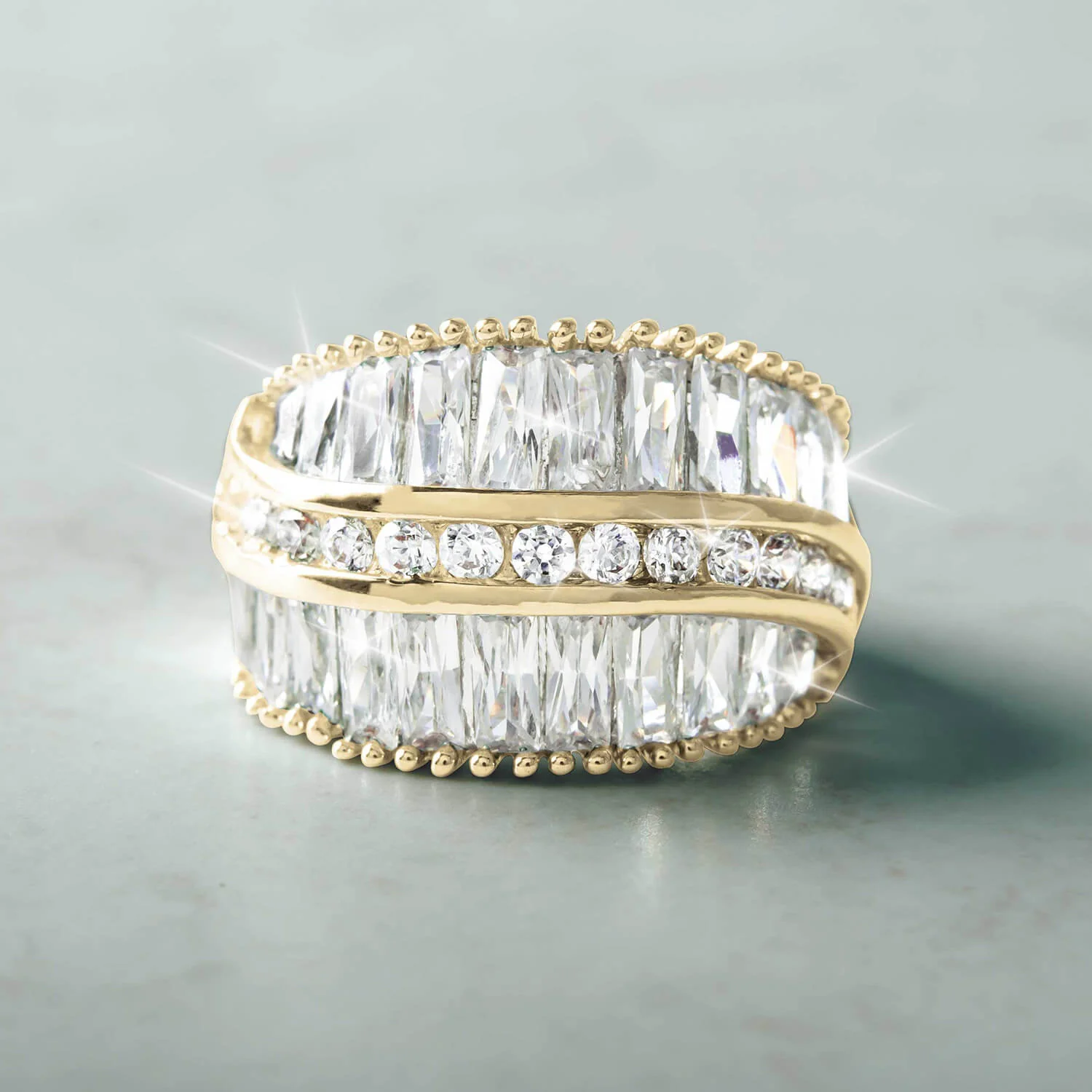Marilyn Half Eternity Ring - Image 2