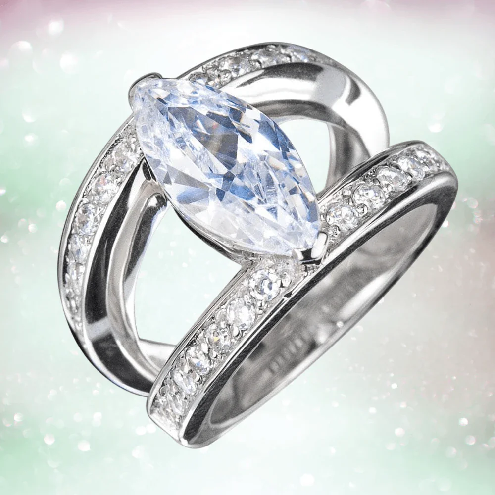 Marquise Strata Ring - Image 2