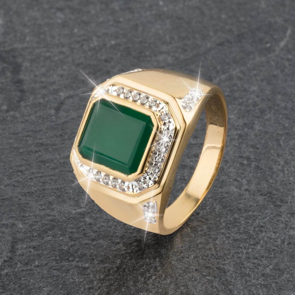 Master Green Onyx Ring - Image 2