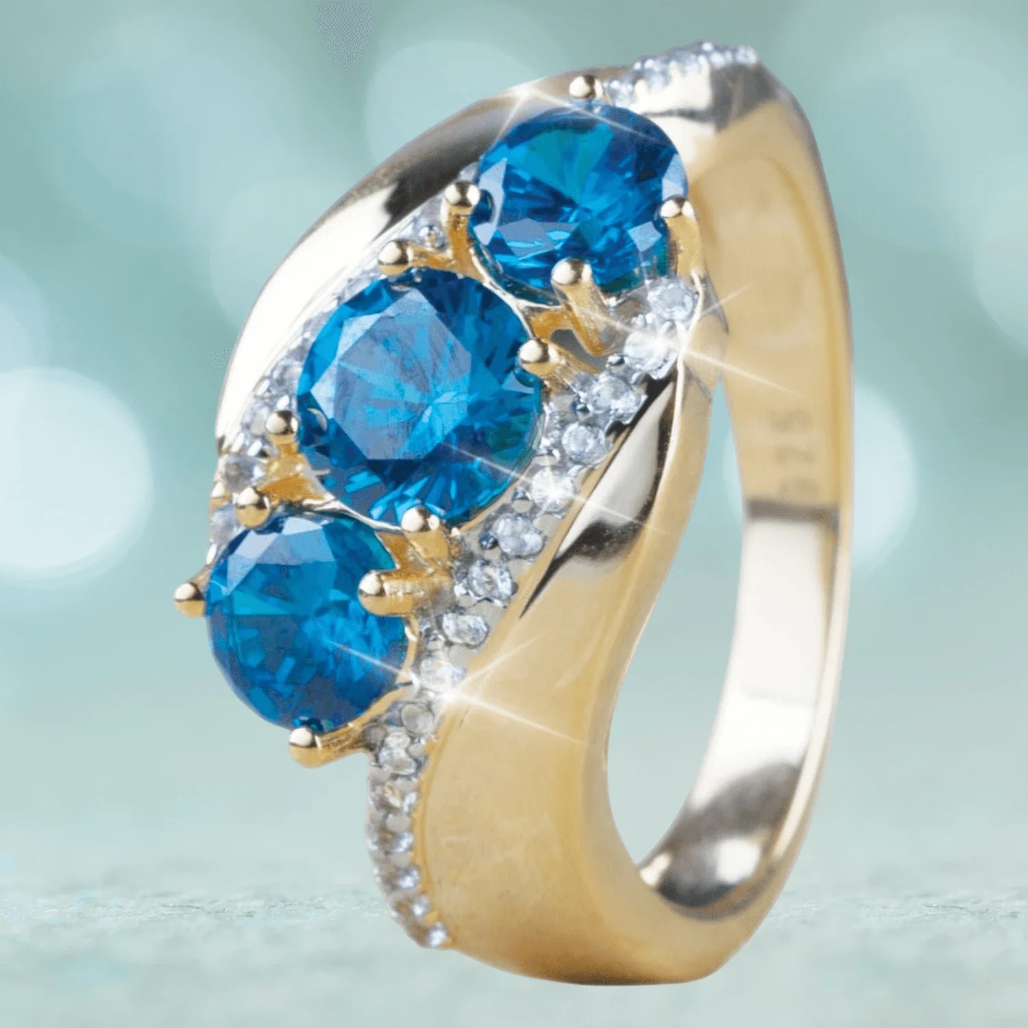 Mediterranean Sea Blue Ring - Image 2