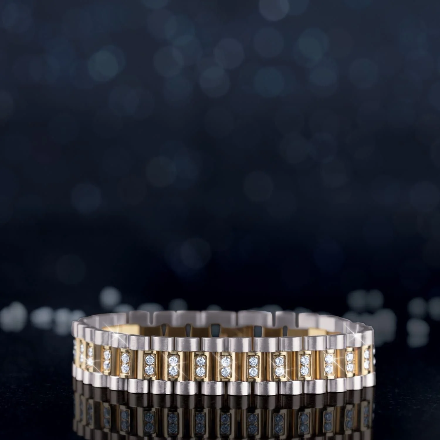 Michigan Two-Tone Bracelet - Image 2