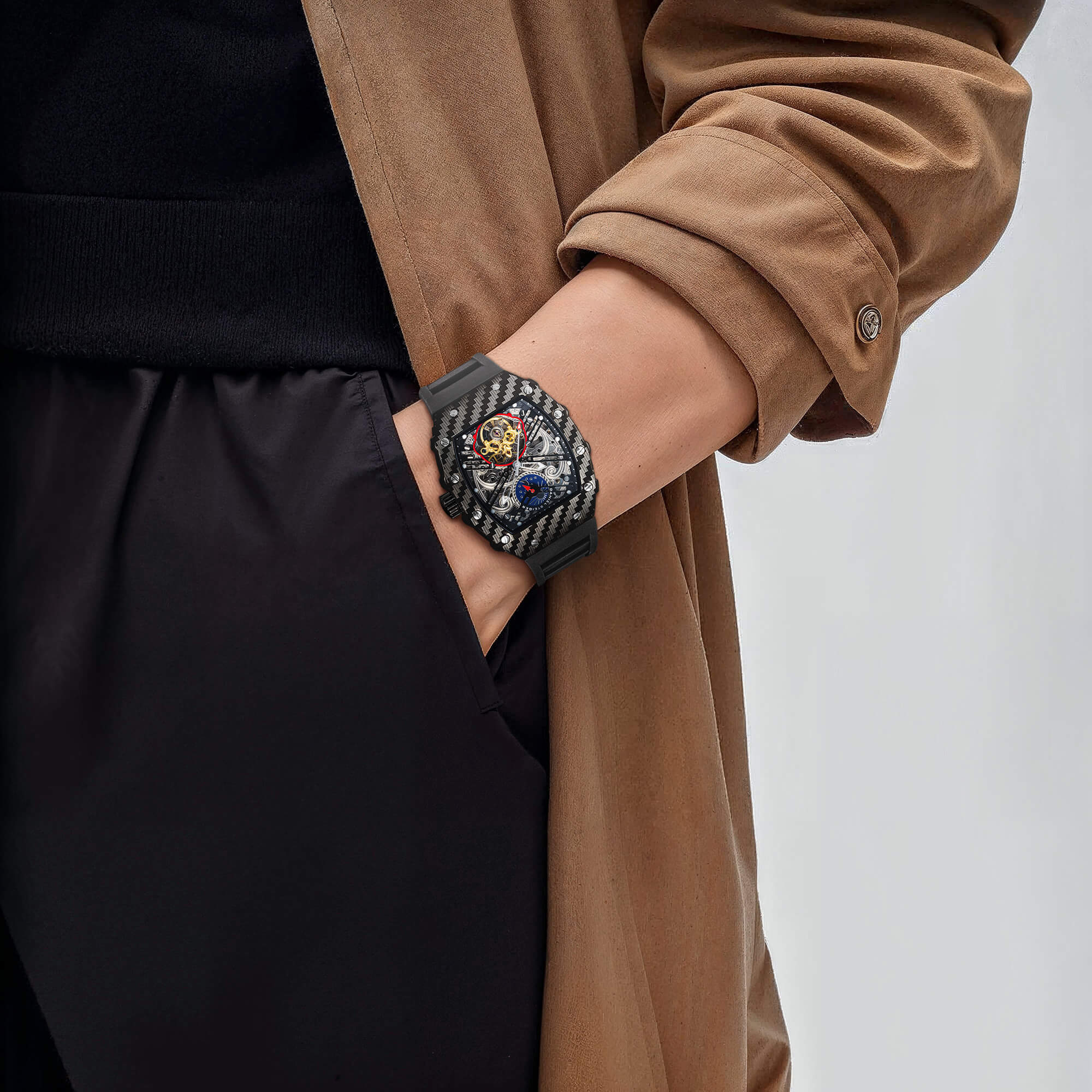 Midnight Graphite Automatic Men's Watch - Image 4