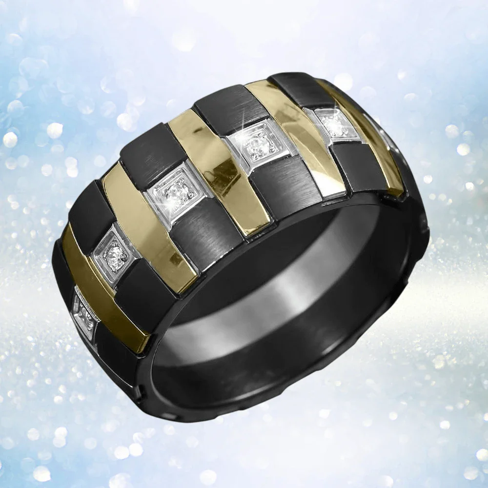 Midnight Men's Ring - Image 2