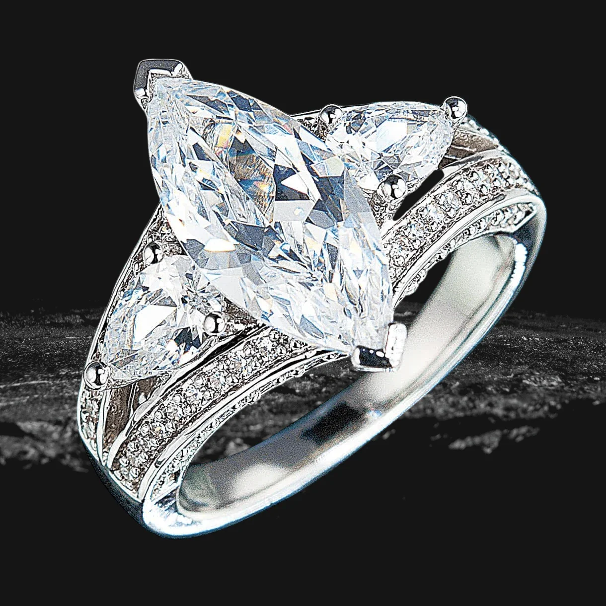 Millionaire Marquise Ring - Image 2