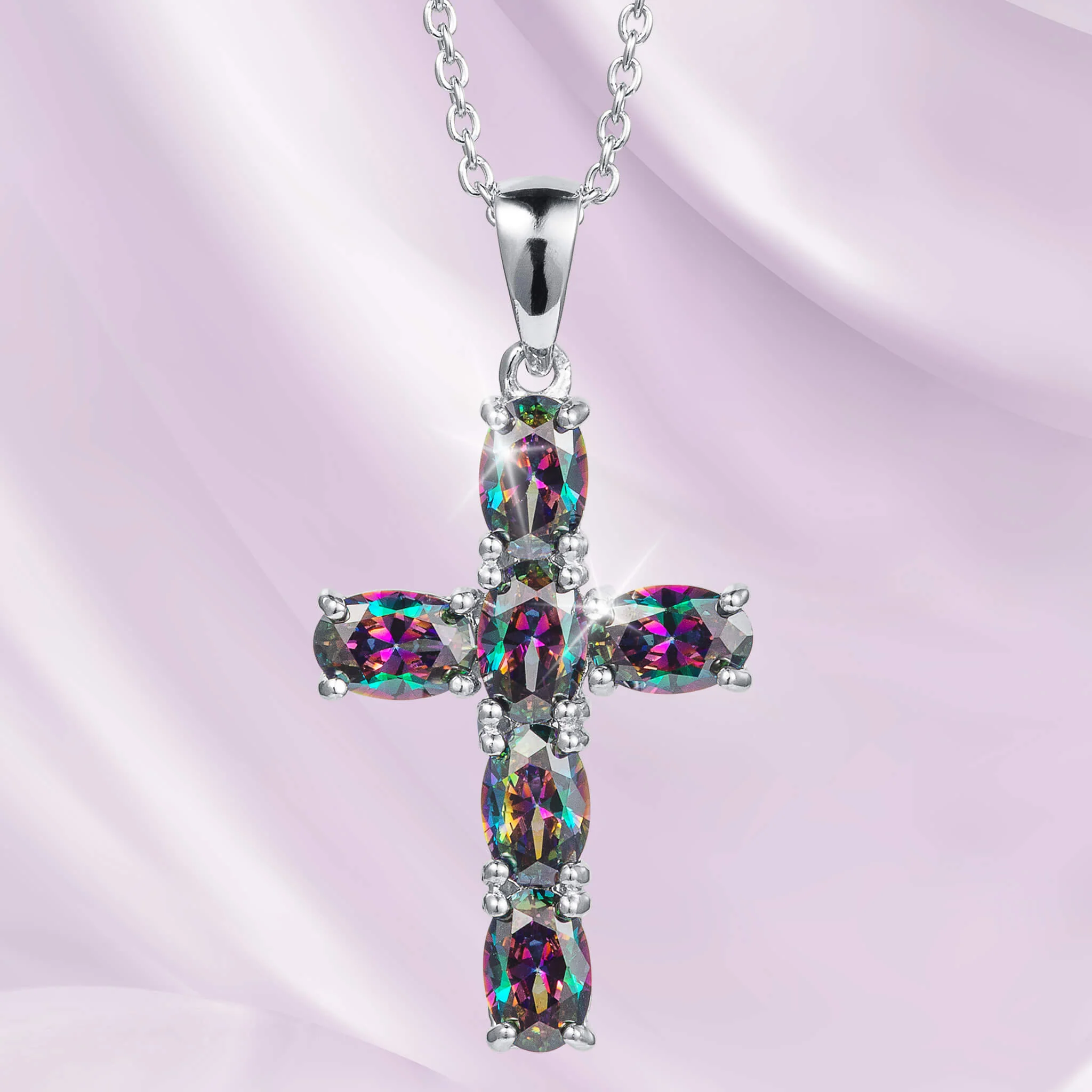 Mystique Cross Pendant - Image 2