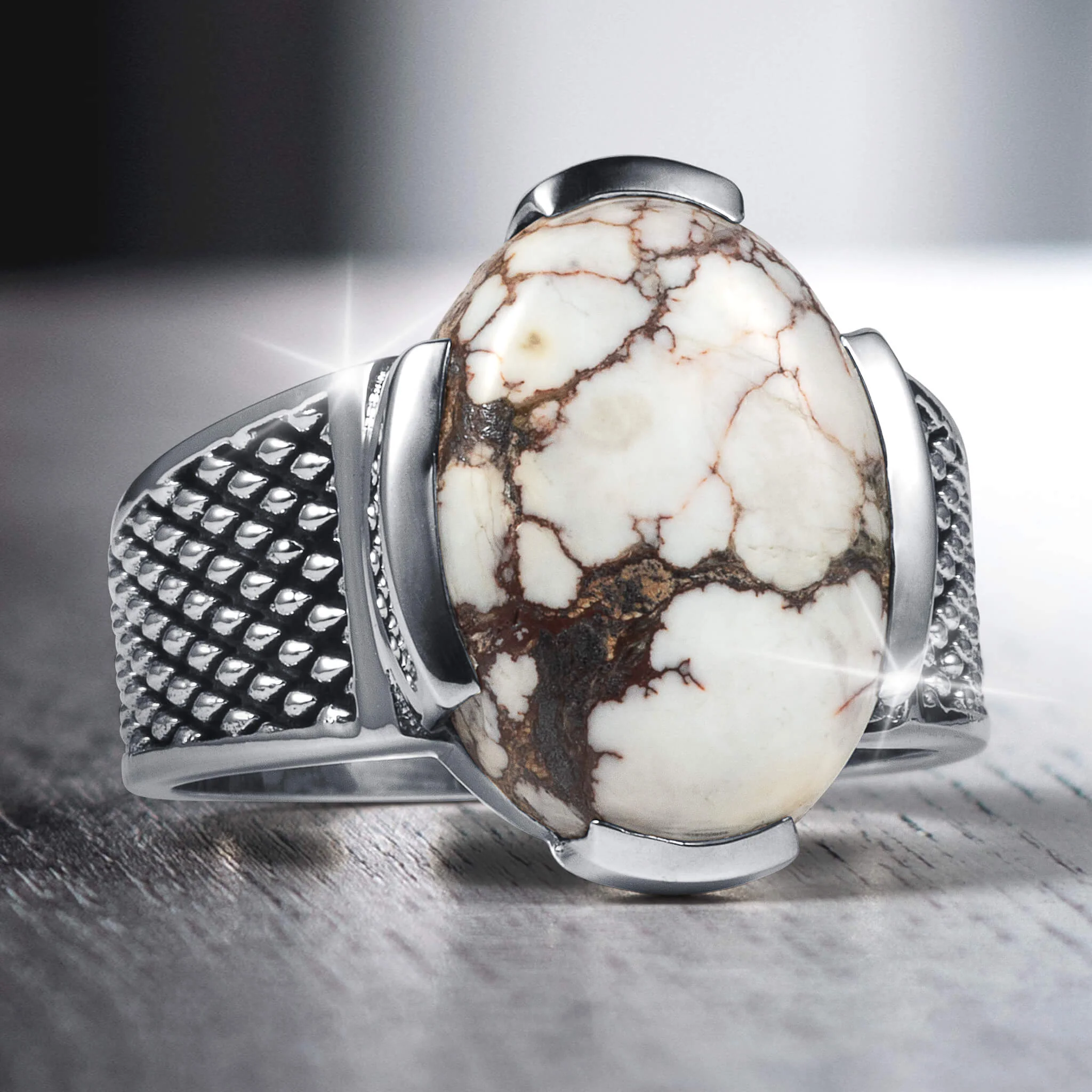 Night Sky Men's Ring - Image 2