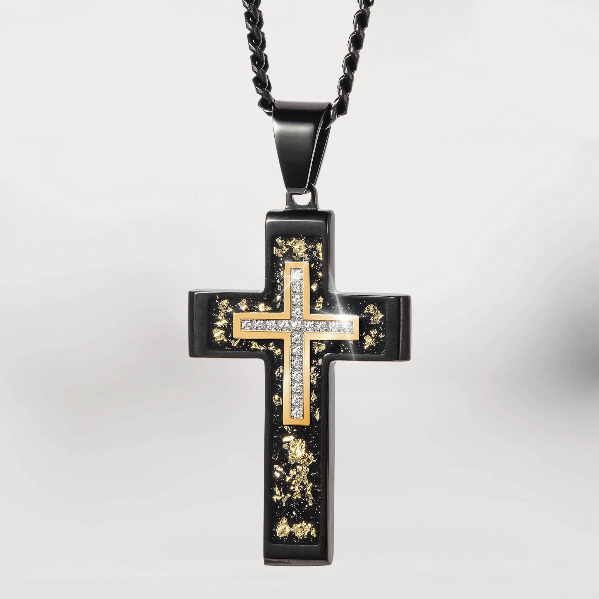 Nightfire Cross Pendant - Image 2