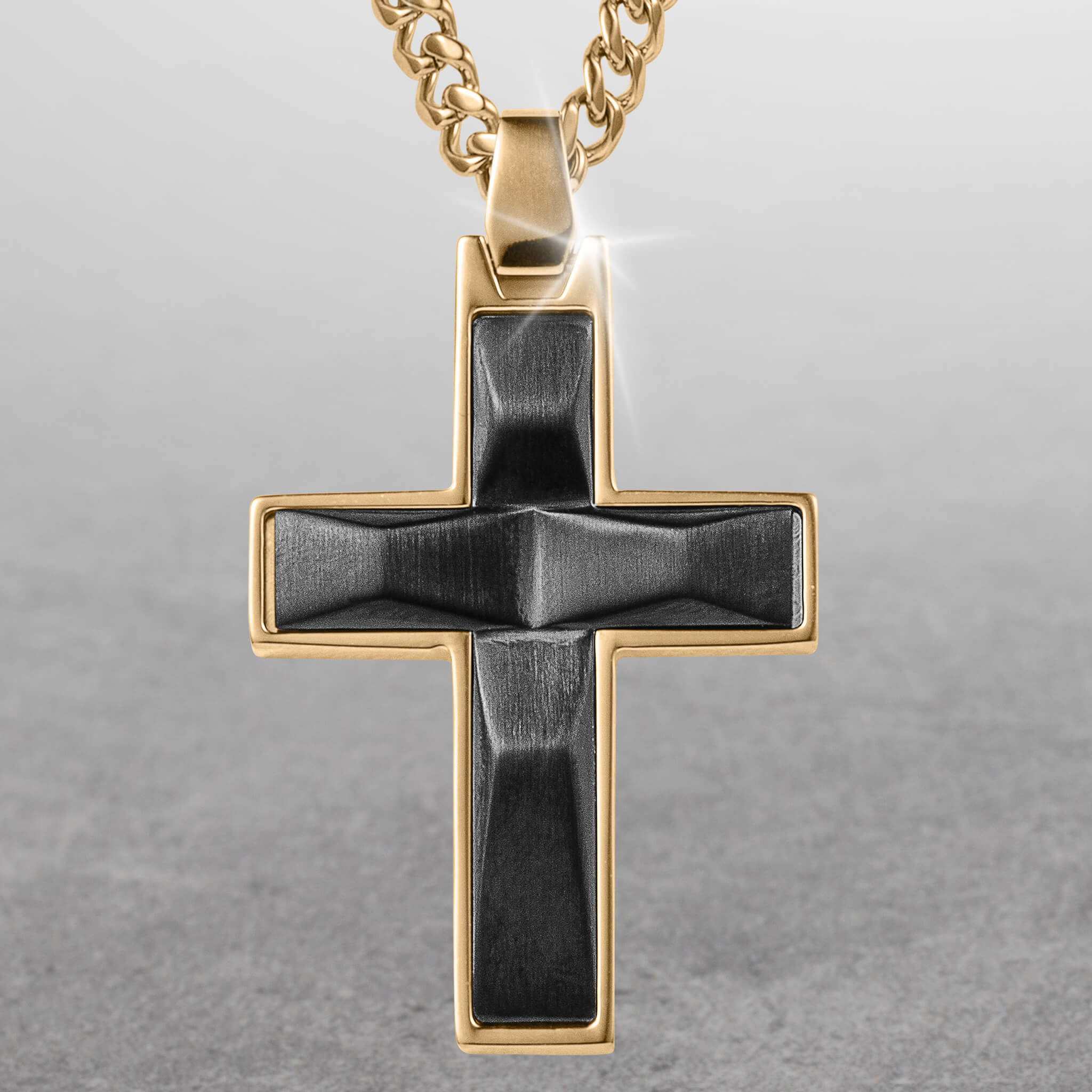 Noir Legacy Cross Pendant - Image 2
