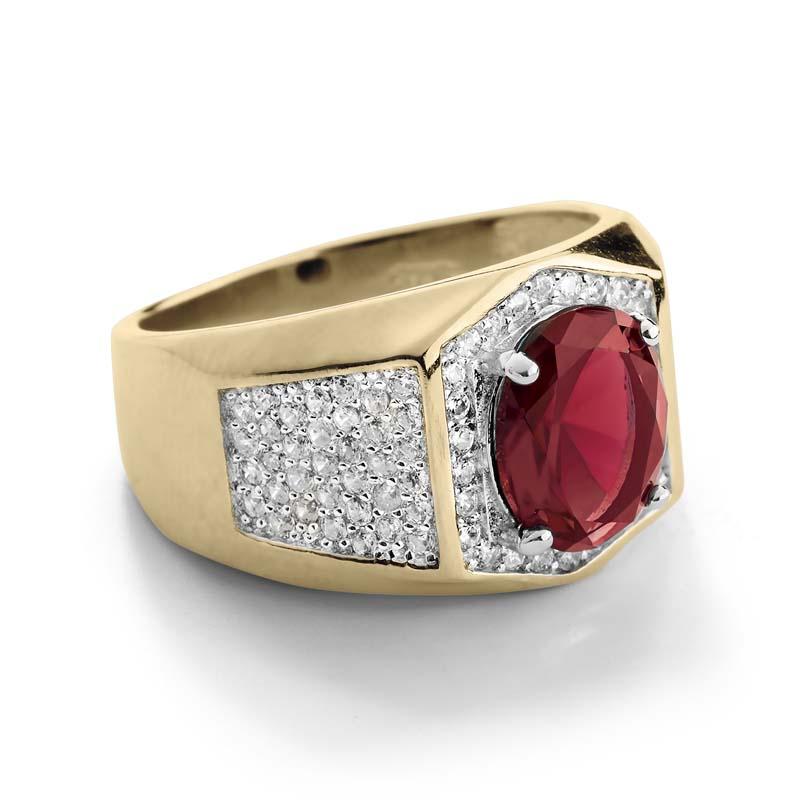 Rialto Red Men's Ring - Image 3