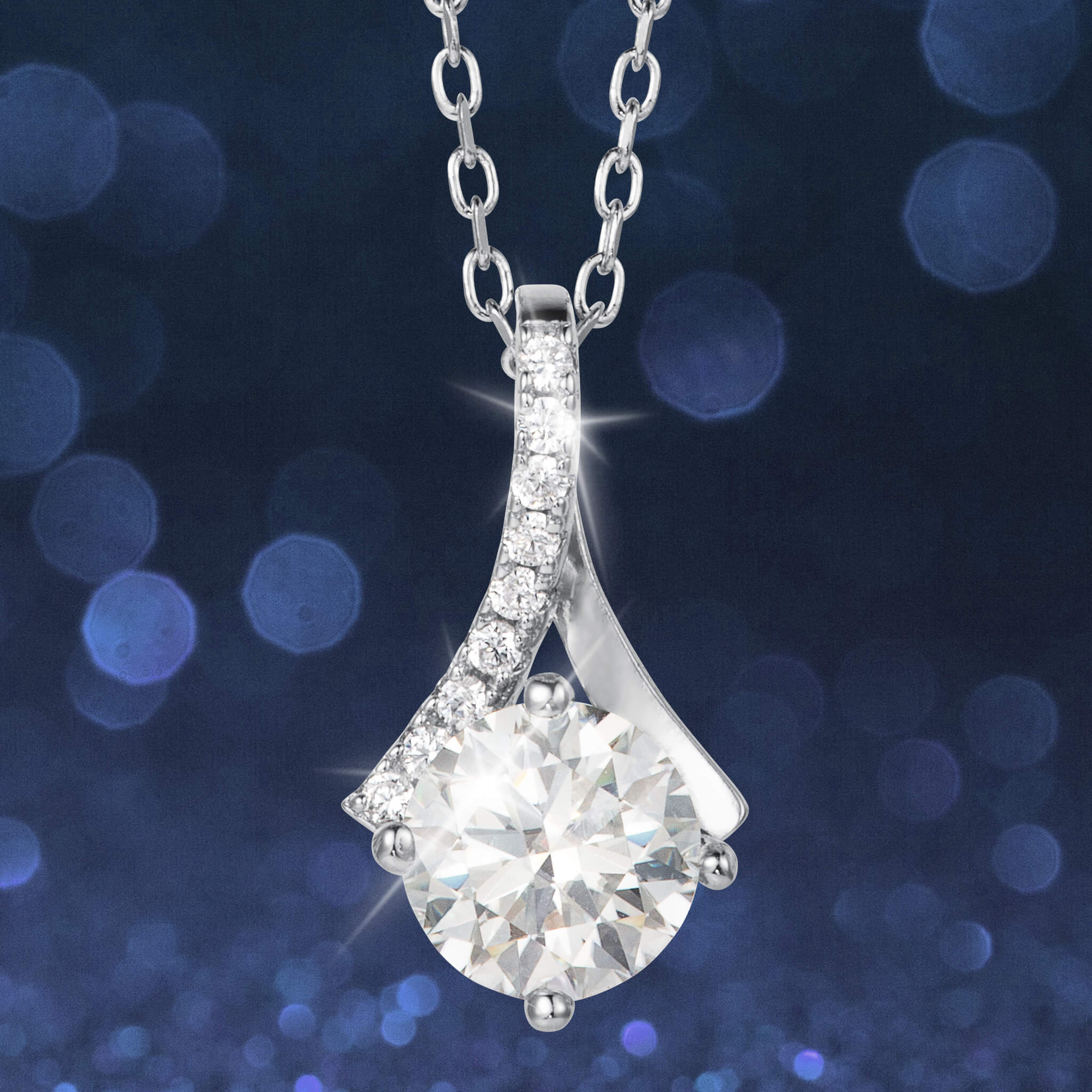 Nova Moissanite Pendant - Image 2