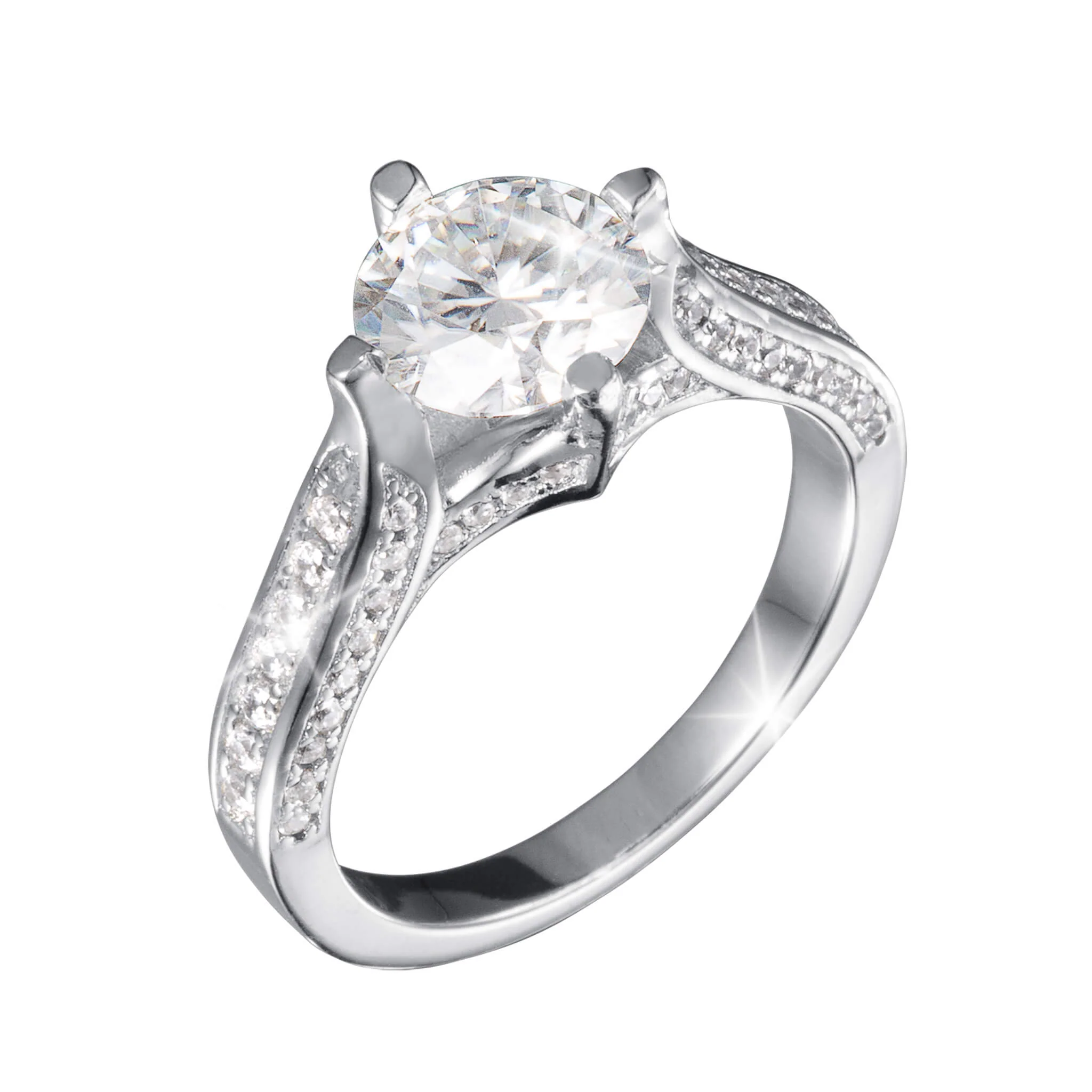 Novalyn Moissanite Ring