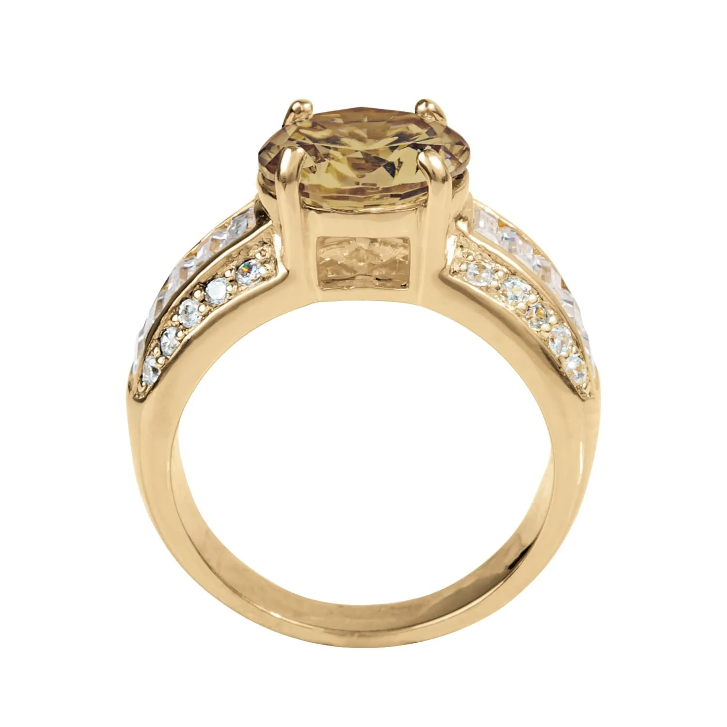 Odelia Champagne Ring - Image 4