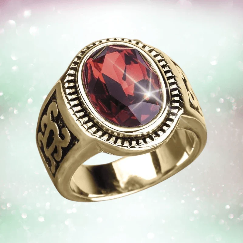 Odessa Red Men's Ring - Image 2