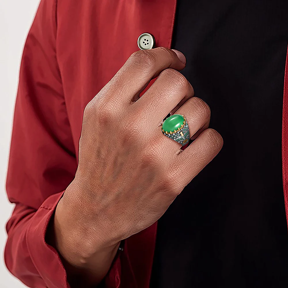Onyx Valor Men's Ring - Image 3