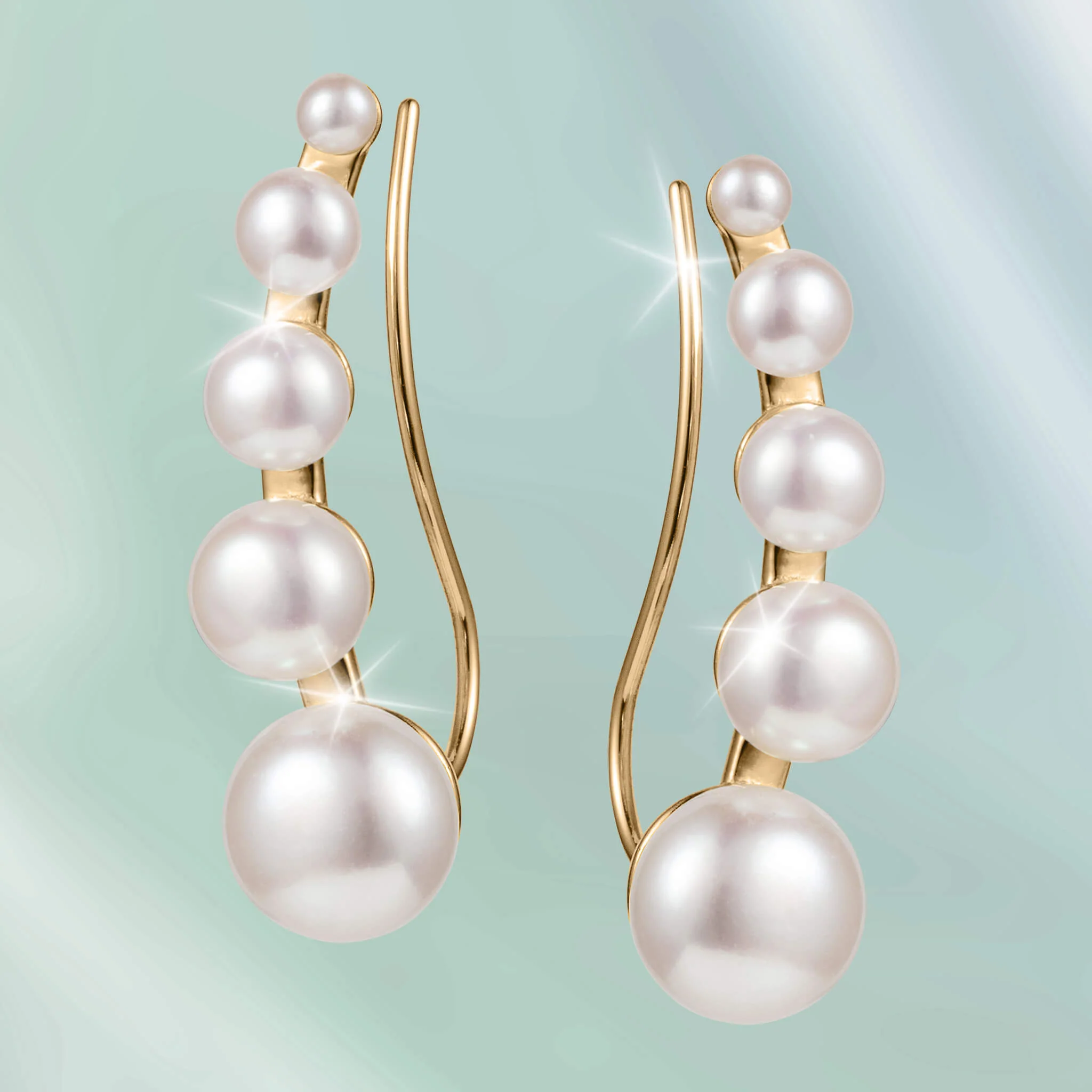 Pearl Whisper Earrings - Image 2