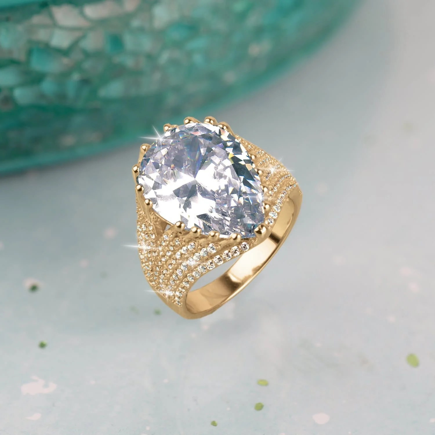 Pearshape Aria Ring - Image 2
