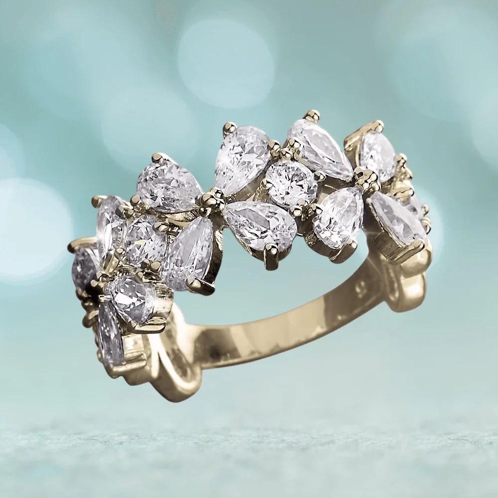 Petal Flower Ring - Image 2